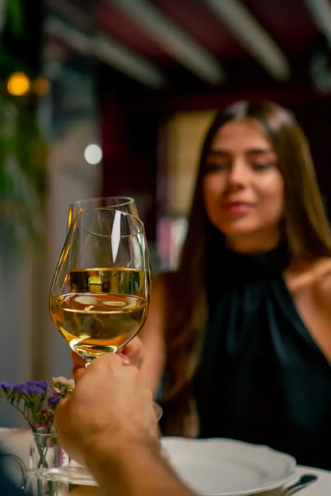 Vinodis - young couple guy and girl sitting in an italian re 2024 11 26 10 34 41 utc